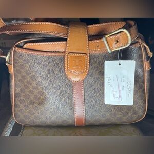 Celine Tan Leather Bag